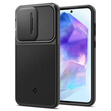 Samsung Galaxy A55 Spigen Optik Armor Hoesje