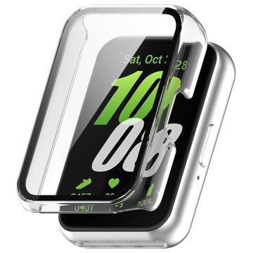 Samsung Galaxy Fit3 Plastic Hoesje met Glazen Screenprotector - Doorzichtig