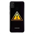 Samsung Galaxy M21 Batterij Cover Reparatie - Zwart