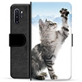 Samsung Galaxy Note10+ Premium Wallet Hoesje - Kat