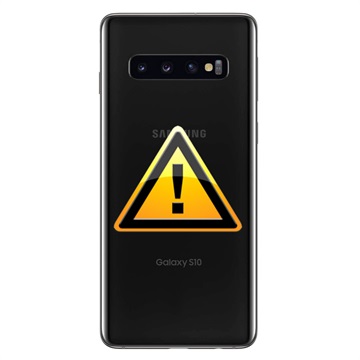 Samsung Galaxy S10 Batterij Cover Reparatie - Prism Zwart