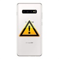 Samsung Galaxy S10+ Batterij Cover Reparatie - Keramische Wit