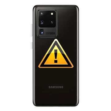 Samsung Galaxy S20 Ultra 5G Batterij Cover Reparatie - Zwart