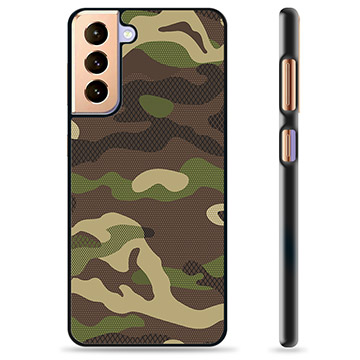 Samsung Galaxy S21+ 5G Beschermhoes - Camo