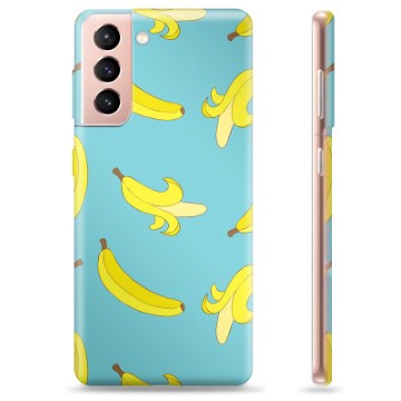 Samsung Galaxy S21 5G TPU Hoesje - Bananen