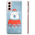 Samsung Galaxy S21 5G TPU Hoesje - Kerstbeer