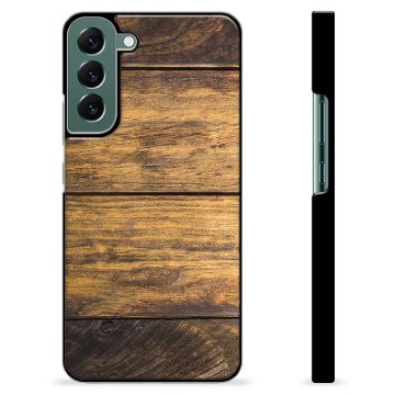 Samsung Galaxy S22+ 5G Beschermende Cover - Hout