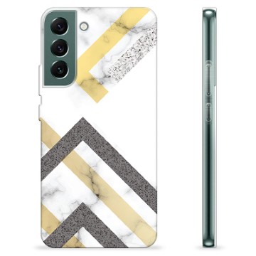 Samsung Galaxy S22+ 5G TPU Hoesje - Abstract Marmer