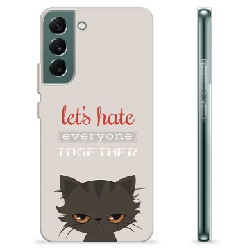 Samsung Galaxy S22+ 5G TPU-hoesje - Angry Cat