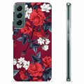 Samsung Galaxy S22+ 5G TPU Hoesje - Vintage Bloemen