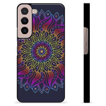 Samsung Galaxy S22 5G Beschermende Cover - Kleurrijke Mandala