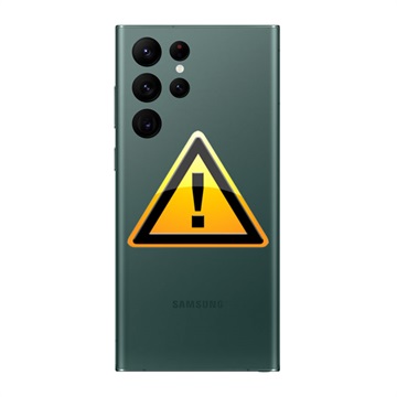 Samsung Galaxy S22 Ultra 5G Batterij Cover Reparatie - Groen