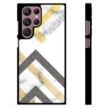 Samsung Galaxy S22 Ultra 5G Beschermende Cover - Abstract Marmer