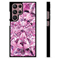 Samsung Galaxy S22 Ultra 5G Beschermende Cover - Roze Kristal