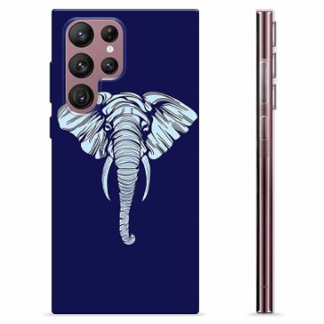 Samsung Galaxy S22 Ultra 5G TPU Hoesje - Olifant