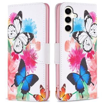 Samsung Galaxy S23 FE Wonder Series Portemonnee Hoesje - Vlinders