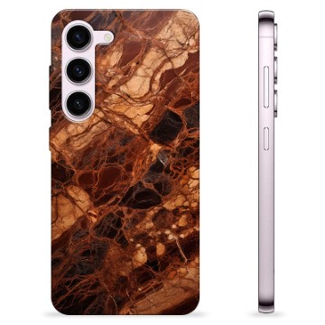 Samsung Galaxy S23 5G 256178_Amber Marble; Designer-Cover## - 256178_Amber Marble; Designer-Cover##