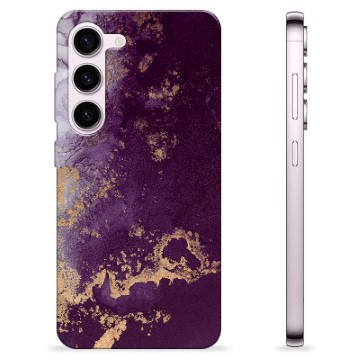 Samsung Galaxy S23 5G 256178_Amber Marble; Designer-Cover## - 256178_Amber Marble; Designer-Cover##