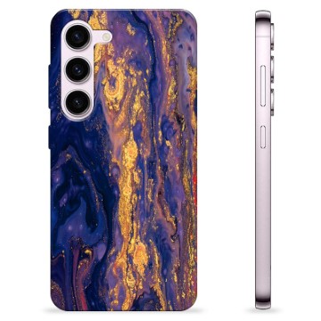 Samsung Galaxy S23 5G 256178_Amber Marble; Designer-Cover## - 256178_Amber Marble; Designer-Cover##