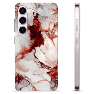 Samsung Galaxy S23 5G 256178_Amber Marble; Designer-Cover## - 256178_Amber Marble; Designer-Cover##