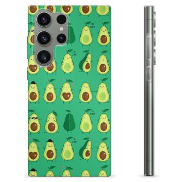 Samsung Galaxy S23 Ultra 5G TPU-hoesje - Avocado Patroon