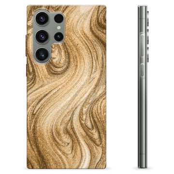 Samsung Galaxy S23 Ultra 5G TPU-hoesje - Gouden Zand