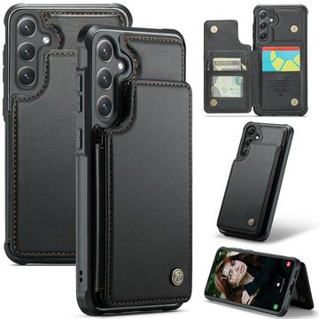 Samsung Galaxy S24 Caseme C22 Hoesje RFID-kaart portemonnee - Zwart