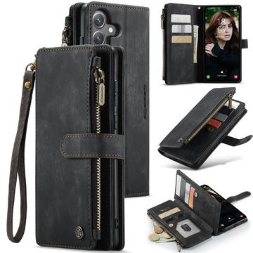 Samsung Galaxy S24 FE Caseme C30 Multifunctioneel Portemonnee Hoesje - Zwart