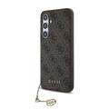 Samsung Galaxy S24 FE Guess 4G Charms Collection Hybride Hoesje - Bruin