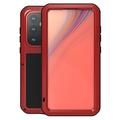 Samsung Galaxy S24 FE Love Mei Powerful Hybride Hoesje - Rood