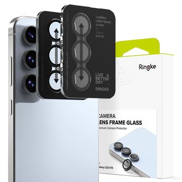 Samsung Galaxy S24 FE Ringke Camera Lens Glazen Protector - 2 St. - Zwart