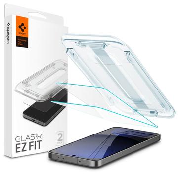 Samsung Galaxy S24 FE Spigen Glas.tR Ez Fit Glazen Screenprotector - 2 St.