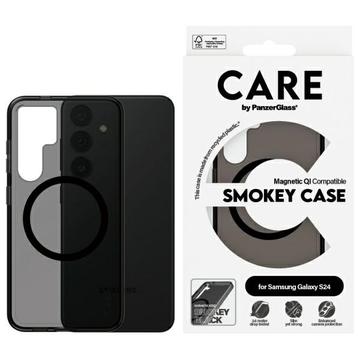 Samsung Galaxy S24 PanzerGlass Care Smokey Urban Combat Case - MagSafe-compatibel - Zwart