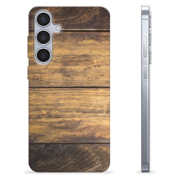 Samsung Galaxy S24+ TPU-hoesje - Hout