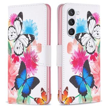 Samsung Galaxy S24 Wonder Series Portemonnee Hoesje - Vlinders