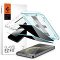 Samsung Galaxy S24 Spigen Glas.tR Ez Fit Privacy Glazen Screenprotector - 2 St.