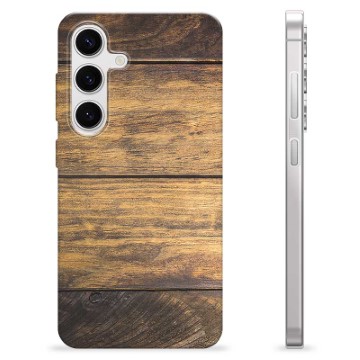 Samsung Galaxy S24 TPU-hoesje - Hout