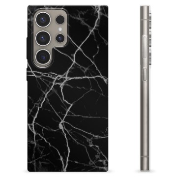 Samsung Galaxy S24 Ultra TPU-hoesje - Zwarte Bliksem