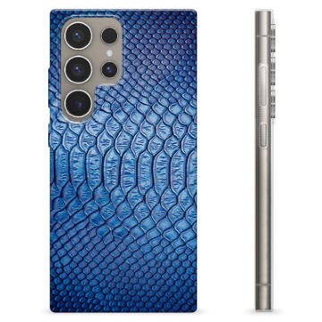 Samsung Galaxy S24 Ultra TPU-hoesje - Leer