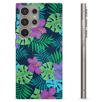 Samsung Galaxy S24 Ultra TPU-hoesje - Tropische Bloem