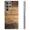 Samsung Galaxy S24 Ultra TPU-hoesje - Hout