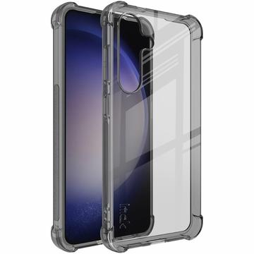 Samsung Galaxy S24+ Imak Drop-Proof TPU Case - Doorzichtig Zwart