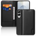 Samsung Galaxy S25 Edge Dux Ducis Hivo Wallet Leren Hoesje - Zwart