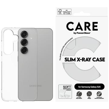 Samsung Galaxy S25 PanzerGlass Care Fashion Slim X-Ray hoesje - Doorzichtig