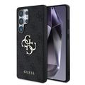 Samsung Galaxy S25 Ultra Guess 4G Big Metal Logo Hybride Hoesje - Zwart