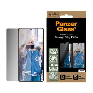 Samsung Galaxy S25 Ultra PanzerGlass Ultra-Wide Fit Privacy EasyAligner Screenprotector