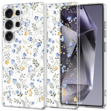 Samsung Galaxy S25 Ultra Tech-Protect FlexAir TPU Hoesje - Lentebloemen