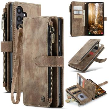 Samsung Galaxy S25+ Caseme C30 Multifunctioneel Portemonnee Hoesje - Bruin