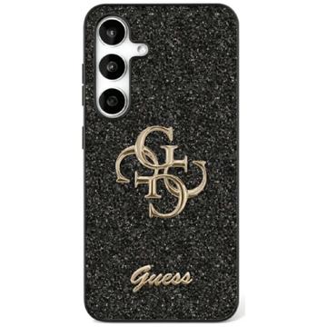 Samsung Galaxy S25+ Guess Fixed Glitter 4G Metal Logo Cover