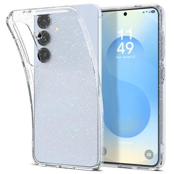 Samsung Galaxy S25+ Spigen Liquid Crystal Glitter Hoesje - Doorzichtig